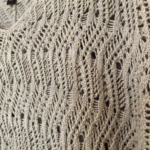 Dana Buchman Tops - Open Weave Sweater With Camisole Dana Buchman Tops - Open Weave Sweater With Camisole